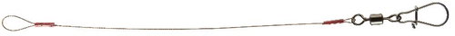 Daiwa Tournament Wire Leader - Loop and Swivel 5kg 25cm 2pcs - Cable - Main image