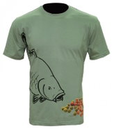 Zfish Boilie T-Shirt, Olive Green, size XXL - T-Shirt