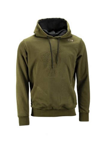 Nash Emboss Hoody, size XL - Fishing sweatshirt