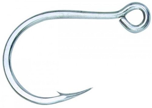 Mustad Kaiju Inline Single Hook Size 8/0 3pcs - Fish Hook
