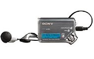 Sony NW-E75, 256 MB, MP3/ WMA/ WAV/ ATRAC3 přehrávač, USB2.0 disk, sluchátka - MP3 Player