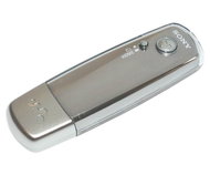 MP3 Přehrávač Sony Sony NW-E002/L stříbrná (silver), 512MB - MP3 Player