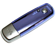Sony NW-E002/V fialová (violet), 512MB, MP3/ WMA/ WAV/ ATRAC3 přehrávač, USB2.0 disk, sluchátka - MP3 Player