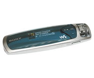Sony NW-S603/L modrý (azure), 1GB, MP3/ WMA/ WAV/ ATRAC3 přehrávač, FM tuner, USB2.0 disk  - MP3 Player
