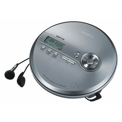 SONY D-NE 241 silver Main image SONY D-NE 241 silver - Discman - Main image