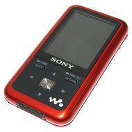 Sony WALKMAN NWZ-S618FR červený (red), 8GB, MPEG4/ MP3/ WMA/ AAC přehrávač, FM Tuner, 1,8" QVGA LCD, - MP4 Player