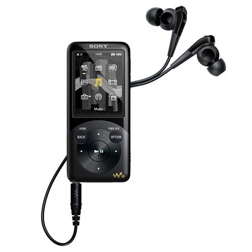 SONY WALKMAN NWZ-S754B black Main image SONY WALKMAN NWZ-S754B black - MP4 Player - Main image