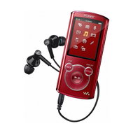 SONY WALKMAN NWZ-E464 red - MP4 Player