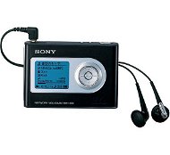 Sony NW-HD3, 20 GB, MP3/ WMA/ WAV/ ATRAC3 přehrávač, hliník, USB2.0 disk, sluchátka - MP3 Player