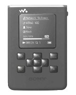 Sony NW-HD5/B černý (black), 20 GB, MP3/ ATRAC3 přehrávač, hliník, USB2.0 disk, sluchátka - MP3 Player