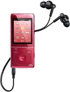 Sony WALKMAN  NWZ-E474 red + bag - MP4 Player