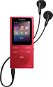 Sony NW-E394L, Red - MP4 Player