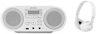 Sony ZS-PS50W + slúchadlá MDR-ZX110 - Rádiomagnetofón