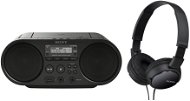 Sony ZS-PS50B + slúchadlá MDR-ZX110 - Rádiomagnetofón