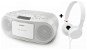 Sony CFD-S50 + MDRZX100, weiß - Radiorecorder