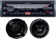 Sony DSX-A410BT + Sony XS-FB1320E - Car Radio
