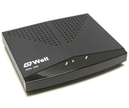WELL ASU-8000 ADSL externí USB modem - - - Main image