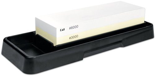 KAI combination whetstone, 3000/6000 grit - Sharpening Stone - Main image