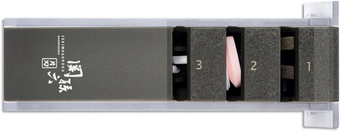 KAI Seki Magoroku diamond and ceramic sharpener for single-bevel blades - Knife Sharpener - Main image