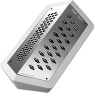 KAI JANUS Oboustranné struhadlo se sběrnou nádobkou, nerez/plast, bílé - Grater