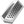 Reversible grater with container, stainless steel/plastic, white