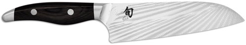 Kai Shun Nagare Black santoku knife 18cm - Kitchen Knife - Main image