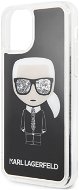 Karl Lagerfeld Ikonik Glitter tok iPhone 11 készülékhez - Telefon tok