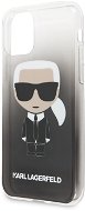 Karl Lagerfeld Ikonik for iPhone 11, Black - Phone Cover