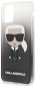 Karl Lagerfeld Ikonik tok iPhone 11 készülékhez, fekete - Telefon tok