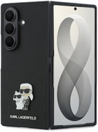Karl Lagerfeld PU Saffiano Karl and Choupette for the Samsung Galaxy Z Fold 8 Ultra Black - Protective Case