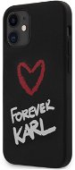 Karl Lagerfeld Forever for Apple iPhone 12 Mini, Black - Phone Cover