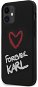 Karl Lagerfeld Forever für Apple iPhone 12 Mini Black - Handyhülle