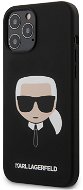 Karl Lagerfeld Head pre Apple iPhone 12 Pro Max Black - Kryt na mobil