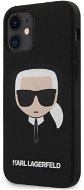 Karl Lagerfeld Head pre Apple iPhone 12 Mini Black - Kryt na mobil