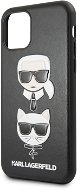 Karl Lagerfeld & Choupette for iPhone 11 Pro Max, Black - Phone Cover