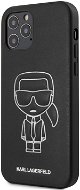 Karl Lagerfeld PU Embossed for Apple iPhone 12/12 Pro, White - Phone Cover