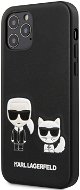 Karl Lagerfeld PU Karl & Choupette Apple iPhone 12/12 Pro fekete tok - Telefon tok