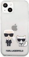 Karl Lagerfeld PC/TPU Ikonik Cover für Apple iPhone 13 Transparent - Handyhülle