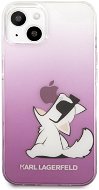 Karl Lagerfeld PC/TPU Choupette Eat Cover für Apple iPhone 13 Pink - Handyhülle