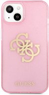 Guess TPU Big 4G Full Glitter Back Cover for Apple iPhone 13 Pink - Phone Cover