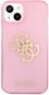Guess TPU Big 4G Full Glitter Back Cover für Apple iPhone 13 mini Pink - Handyhülle