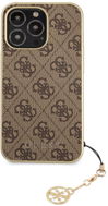 Guess 4G Charms Zadný Kryt na Apple iPhone 13 Pro Brown - Kryt na mobil