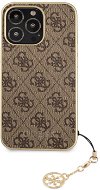 Guess 4G Charms Back Cover for Apple iPhone 13 Pro Max Brown - Phone Cover