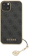 Guess 4G Charms Back Cover für Apple iPhone 13 Grau - Handyhülle