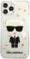 Karl Lagerfeld Ikonik Flower Case für iPhone 13 Pro Max - transparent - Handyhülle