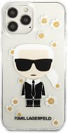 Karl Lagerfeld Ikonik Flower Case für iPhone 13 Pro Max - transparent - Handyhülle