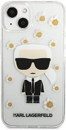 Karl Lagerfeld Ikonik Flower Case für iPhone 13 - transparent - Handyhülle