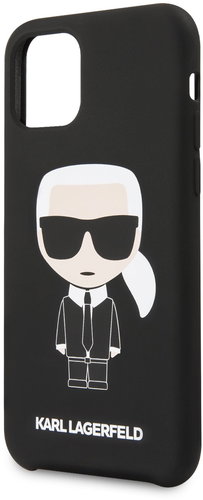 Karl Lagerfeld Iconic for iPhone 11 Pro, Black - Phone Cover - Main image