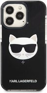 Karl Lagerfeld TPE Choupette Head Cover for iPhone 13 Pro Black - Phone Cover