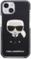 Karl Lagerfeld TPE Full Body Ikonik Cover für iPhone 13 - schwarz - Handyhülle